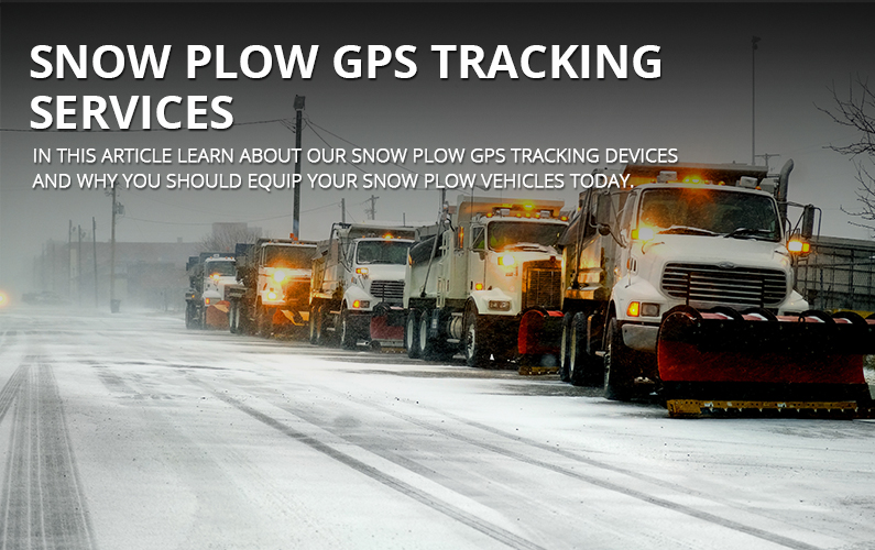 Snow Plow GPS Tracking Services | GPS LEADERS