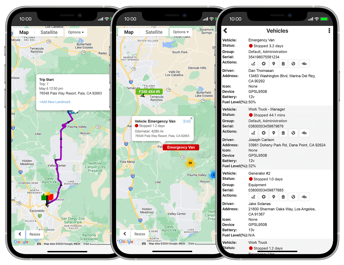 GPS Leaders Fleet Tracking Mobile Apps